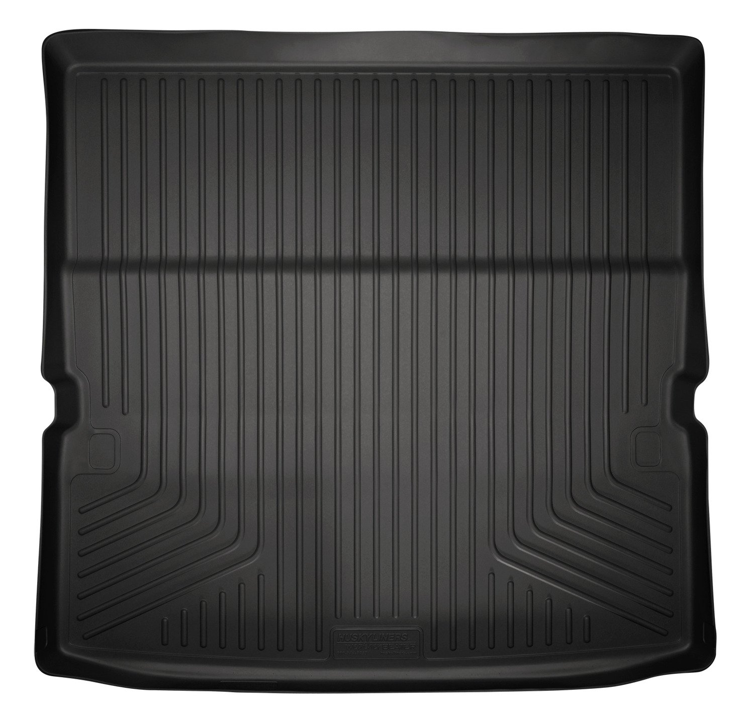 husky liners weatherbeater cargo liner | fits 2014 - 2024 infiniti qx80, 2017 - 2024 nissan armada, 2011 - 2013 infiniti qx56, 10 - 15 patrol | cargo, 1-pc. black - 26611