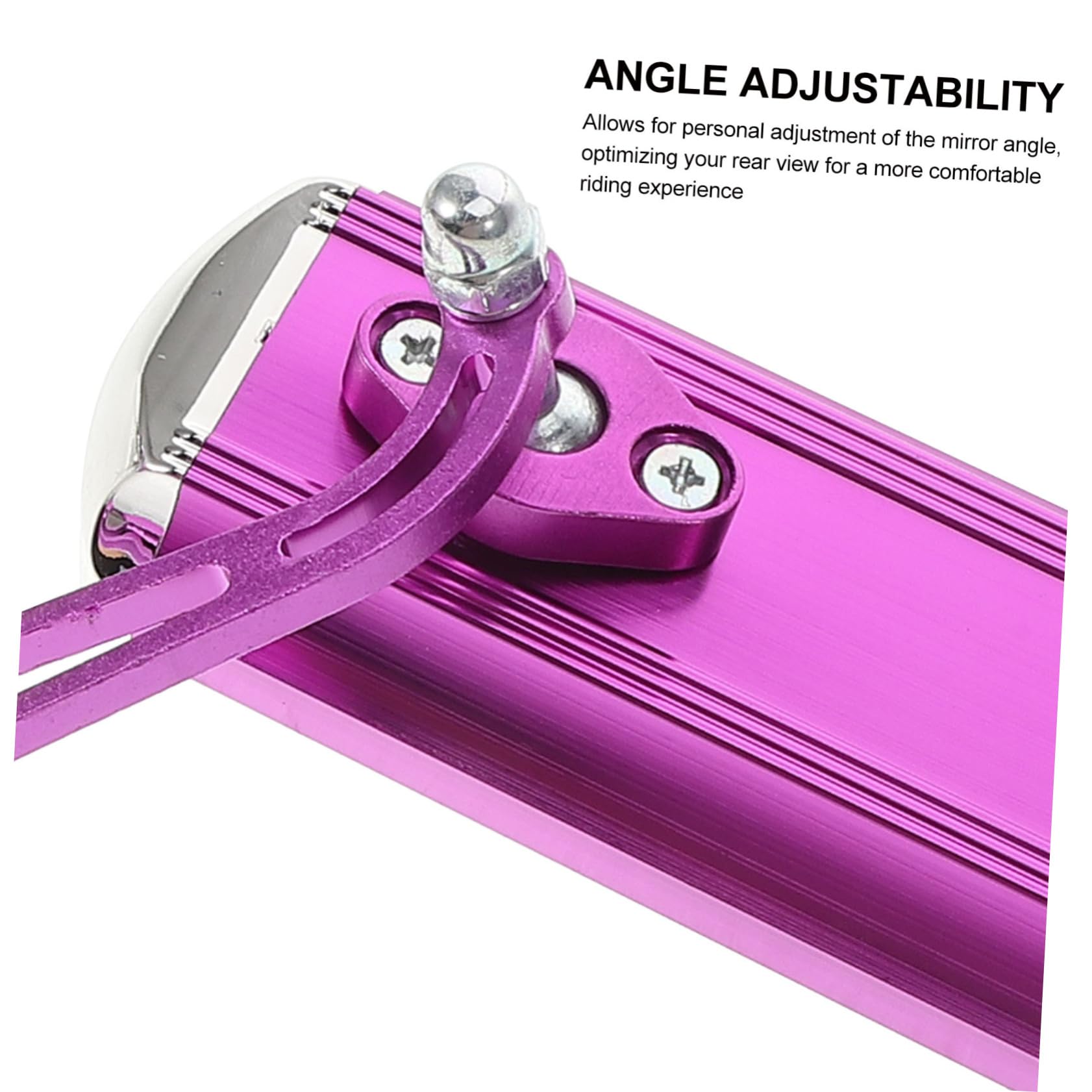 KOMBIUDA Specchietto Retrovisore Per Bici Elettrica Scooter Accessori Visibilità Chiara Design Multifunzionale Resistente Durevole Facile Installazione Regolazione Angolazione