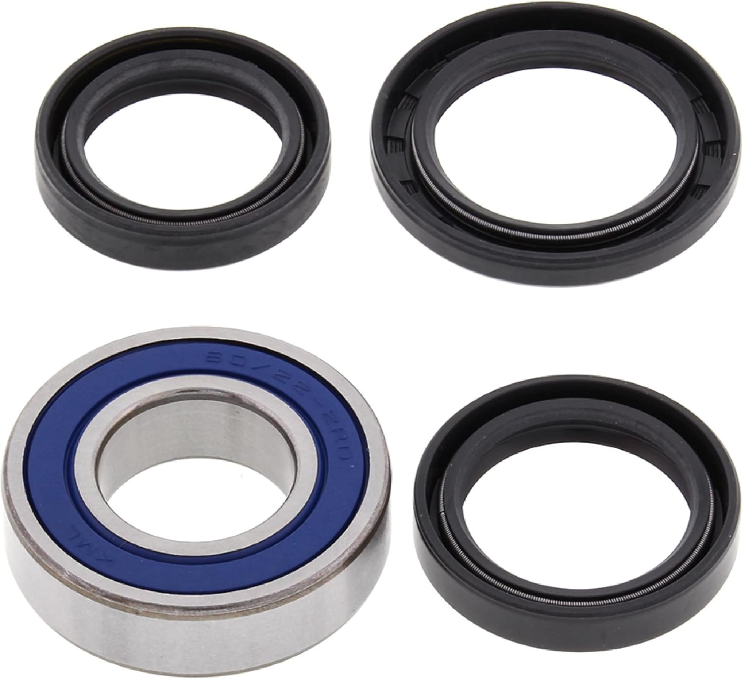 All Balls Racing Lower Steering Bearing Kit 25-1462 Compatible With/Replacement For Honda TRX500FA 2001-2014, TRX500FE 2005-2011, TRX500TM 2005-2006, TRX650 Rincon 2003-2005