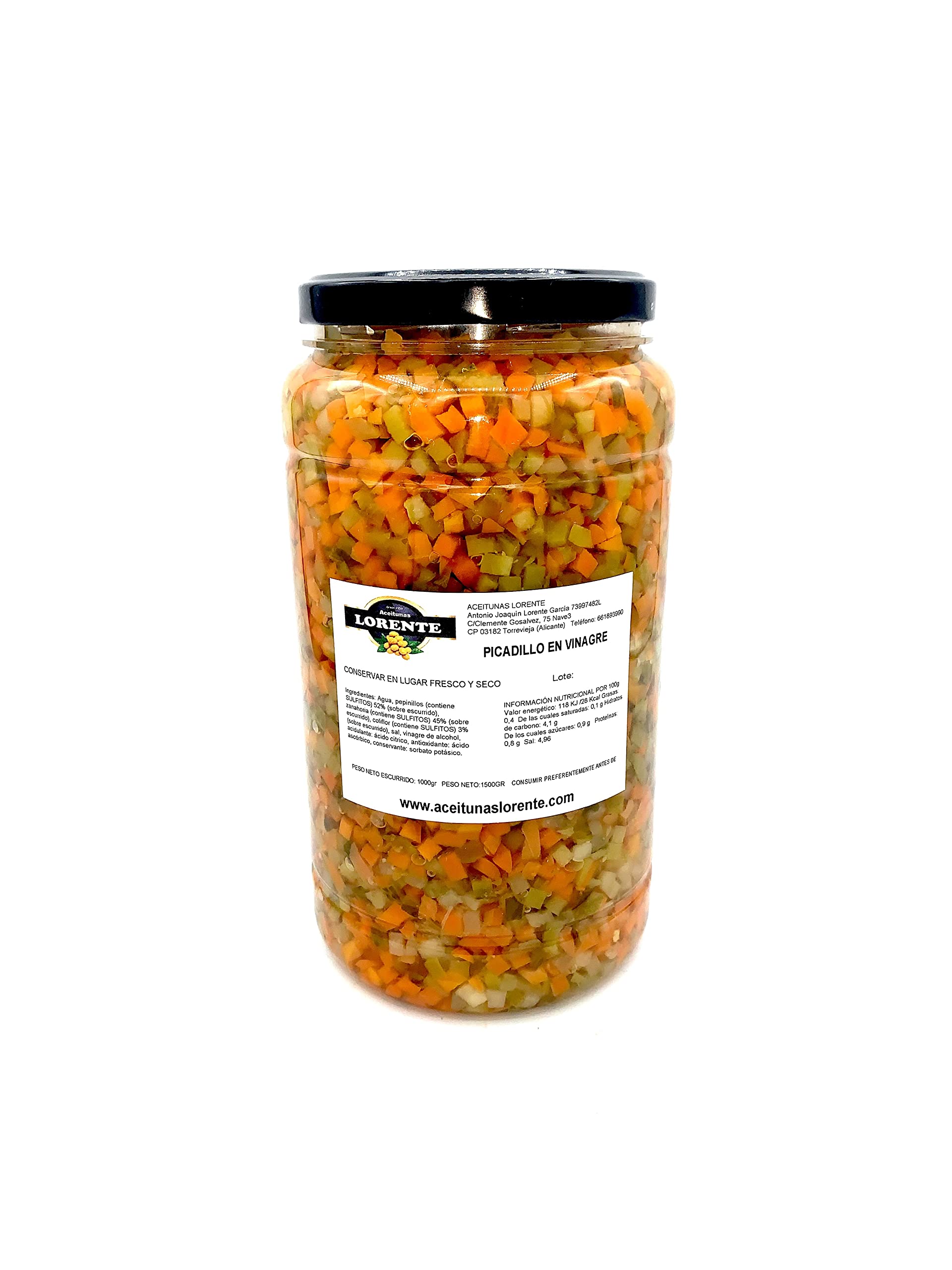 Picadillo para Ensaladilla (en Vinagre) (1 Kg.)
