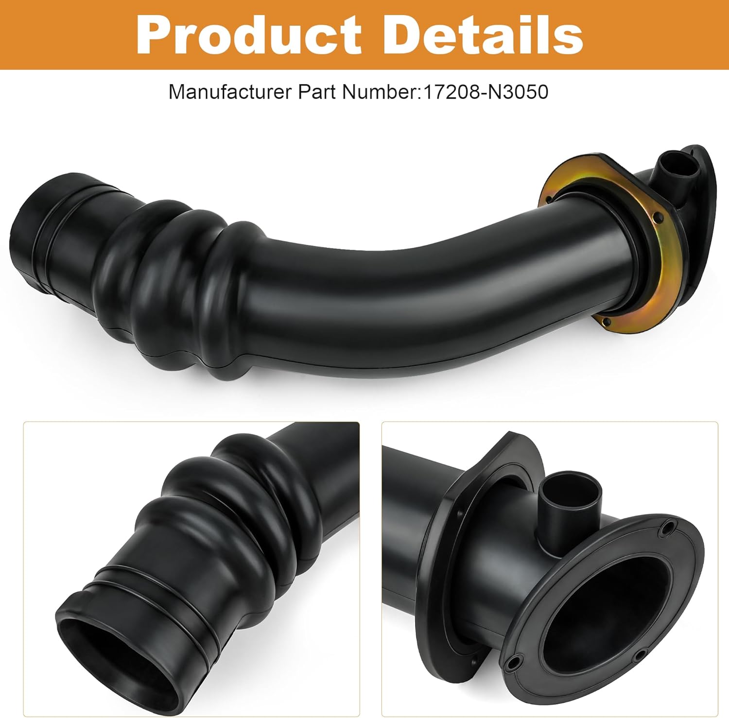 Fuel Filler Neck Tube Pipe 17208-N3050 Compatible with Nissan Datsun 240Z 1970-1974 Datsun 240Z / Fairlady Z S30