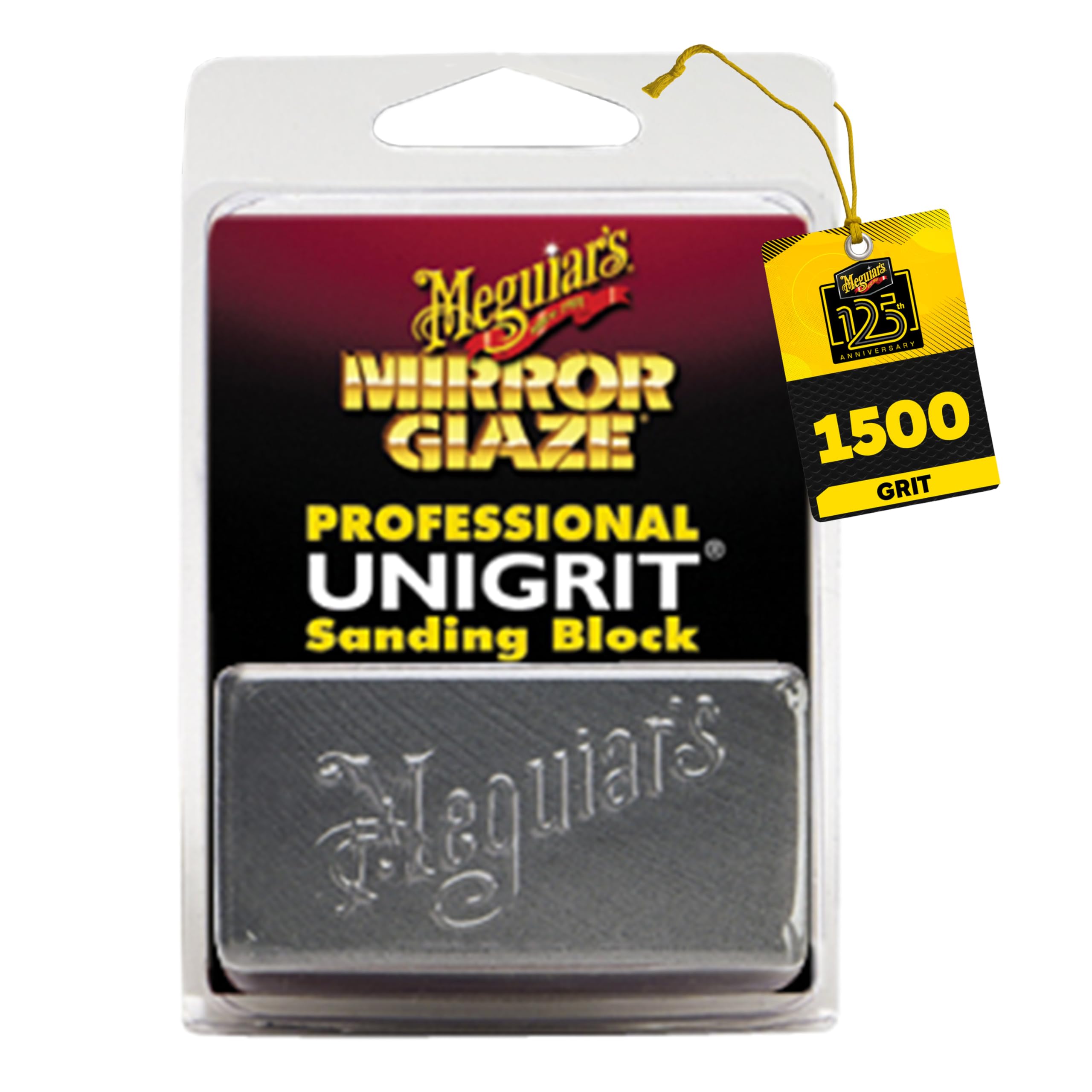Meguiar's Professional Unigrit Sanding Block, 1500 Grit