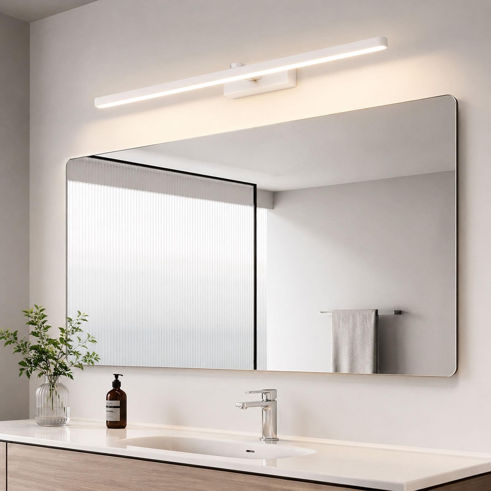 Lampa LED do Lustra 32,28 Cali, 16W Długa Lampa Łazienkowa do Lustra