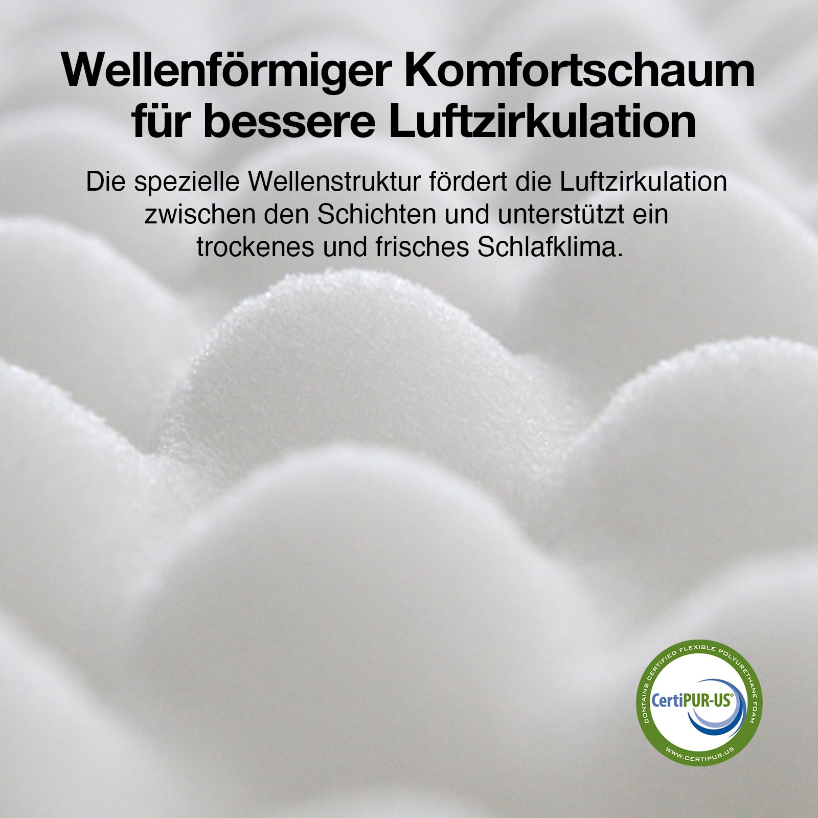 Novilla Matratze 180x200 H4 mittelfest 25cm Höhe Taschenfederkernmatratze