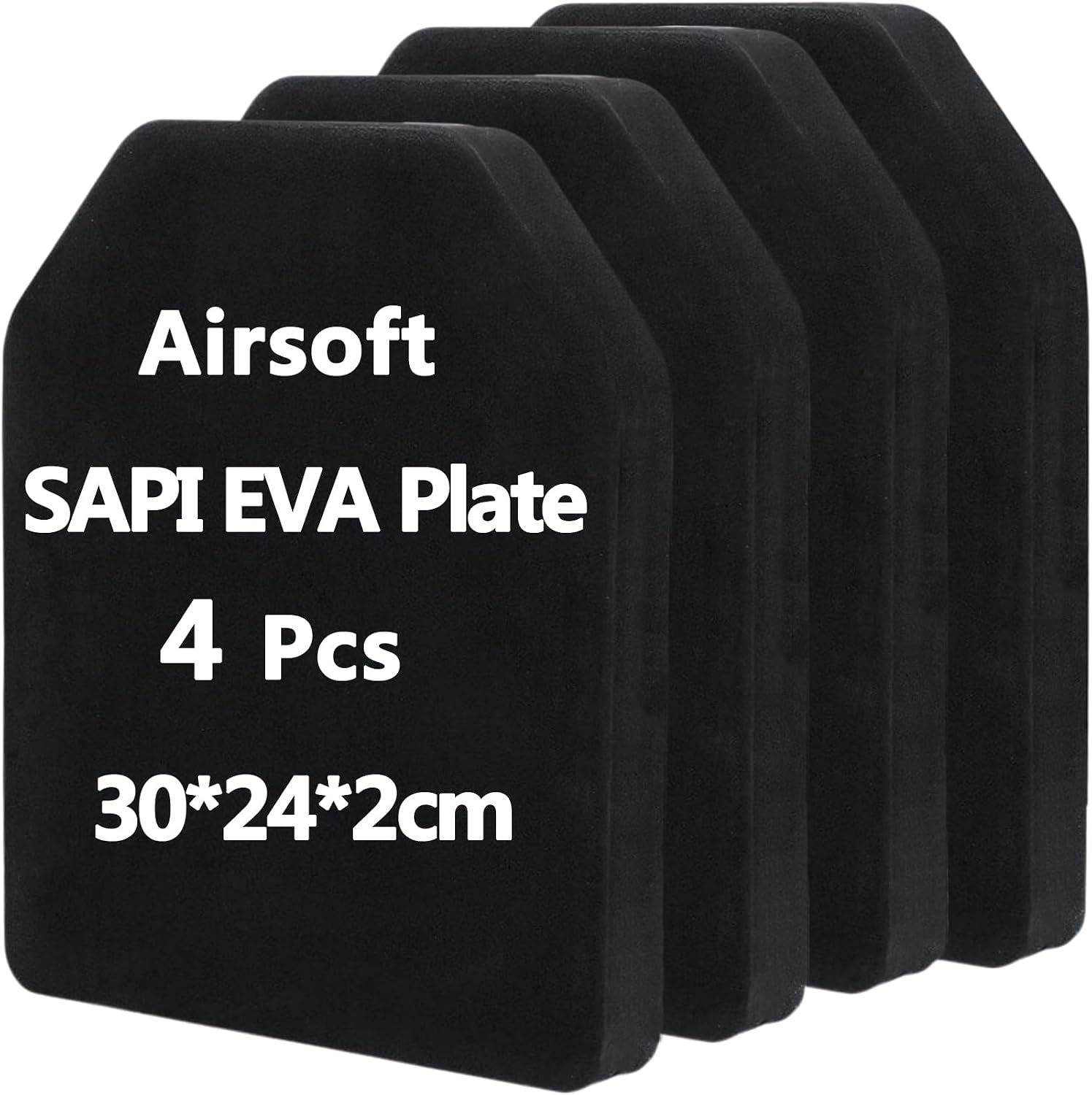 Tactical Foam SAPI Plates, Lightweight Inner Liner Foam Plates Sturdy Dummy Plates Absorb Impact EVA Pads Fit for Tactical Vest Plate Carrier