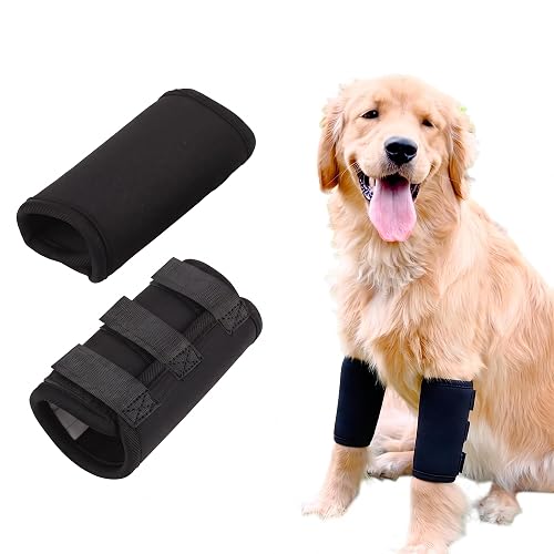 Fictory Tirantes para piernas: 1 par de Patas Delanteras para Perros, Protector de Rodillas