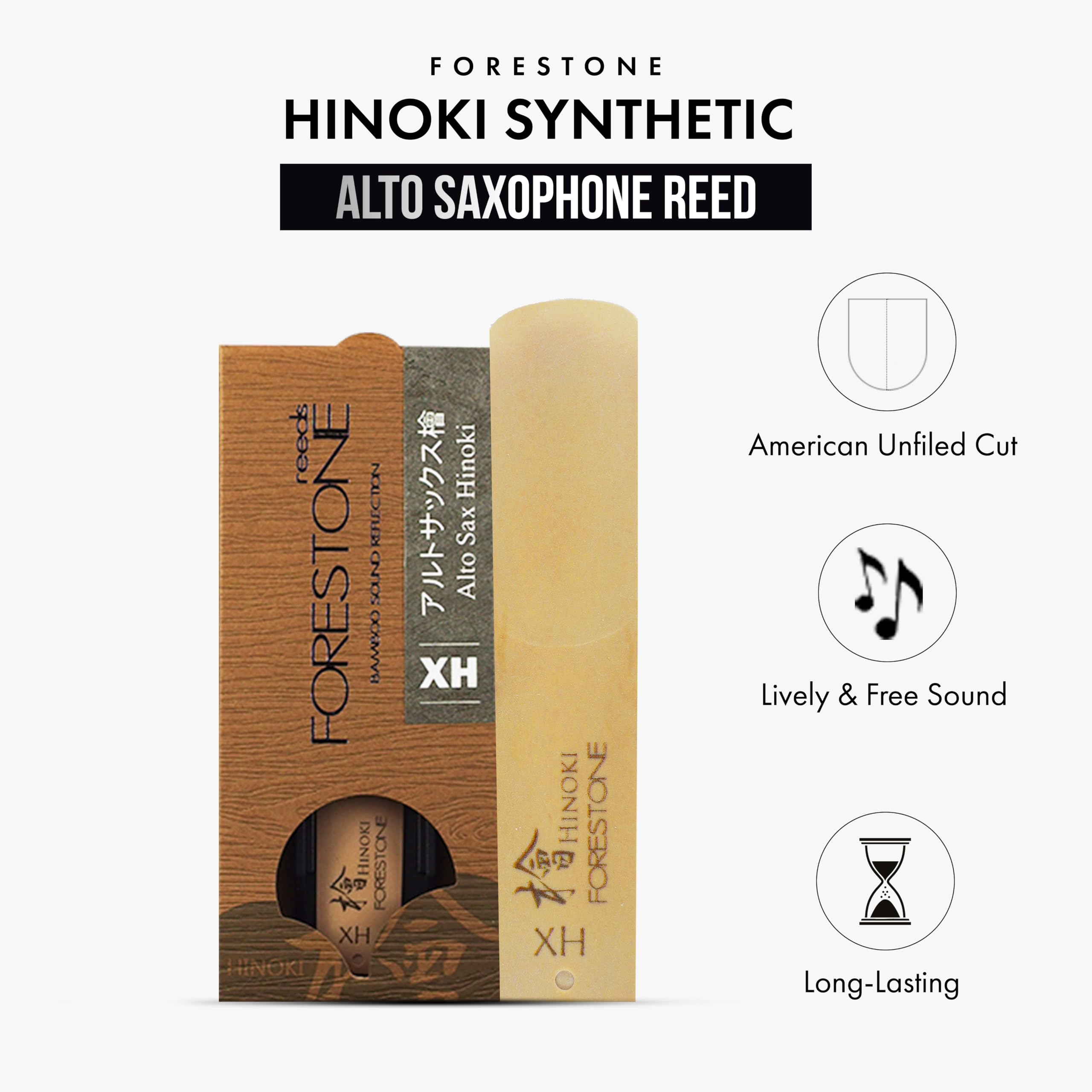 Saxophones FORESTONE HINOKI XH EXTRA HARD 4 - ALTO Anches saxophones