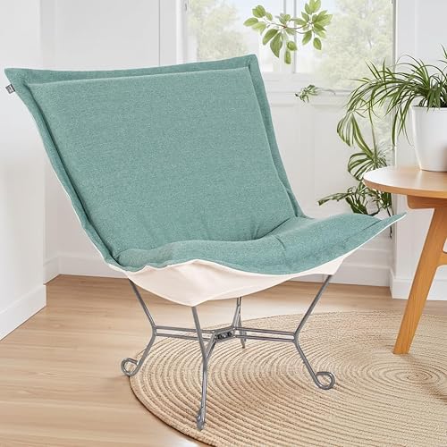 Miniatura 103 de Howard Elliott - Silla de asiento con tapa, asiento alternativo multiusos con marco de titanio, muebles de patio para campamento, hogar, interior y