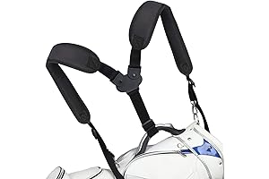 homrom Golf Bag Straps Swivel Backpack Straps, Golf Bag Double Strap Replacement Adjustable Bag Strap