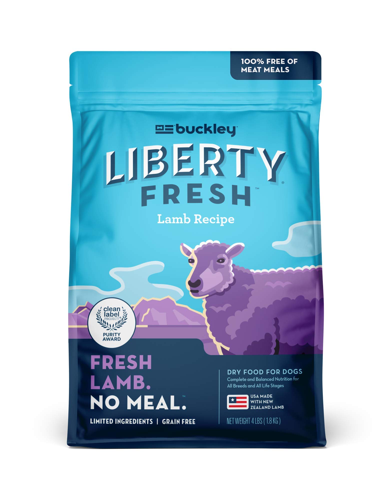 BIXBILiberty Fresh with Lamb Dog Food, 64 OZ