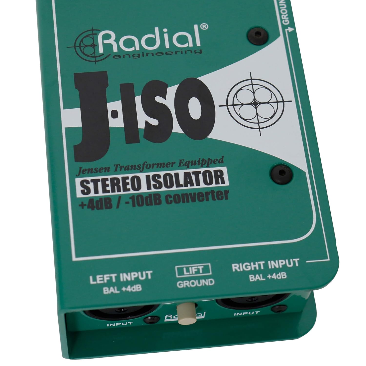 Radial J-Iso Stereo +4dB to -10dB Converter