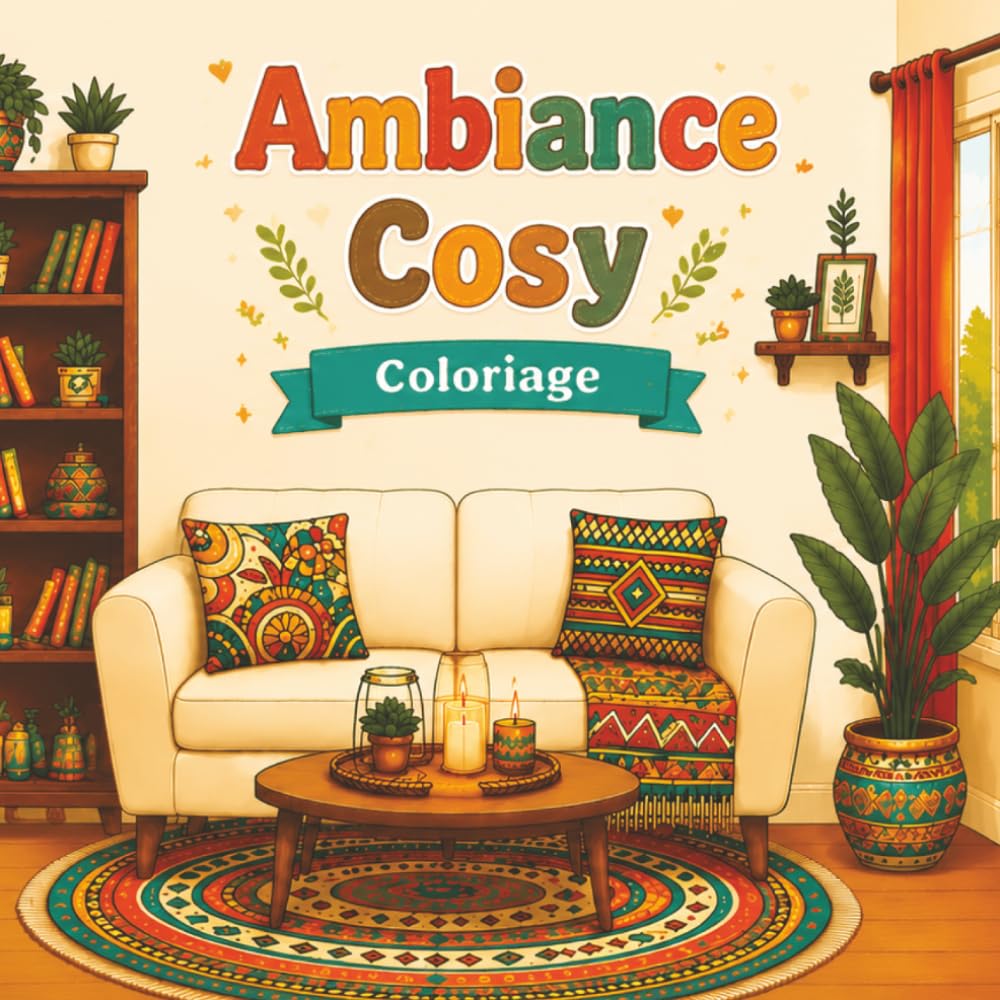 Ambiance Cosy: Coloriage pour adultes et adolescents, anti-stress relaxant et apaisant: (Cosy Coloriage)