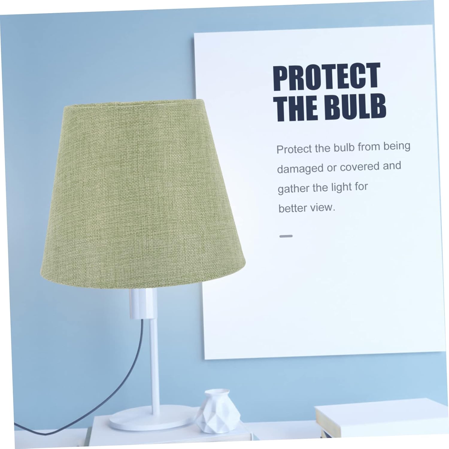 Fabric Lamp Shade for Tabletop Light Decorative Light for Home Decor Stylish Lamp Shade Replacement for Living Room Bedroom Nightstand