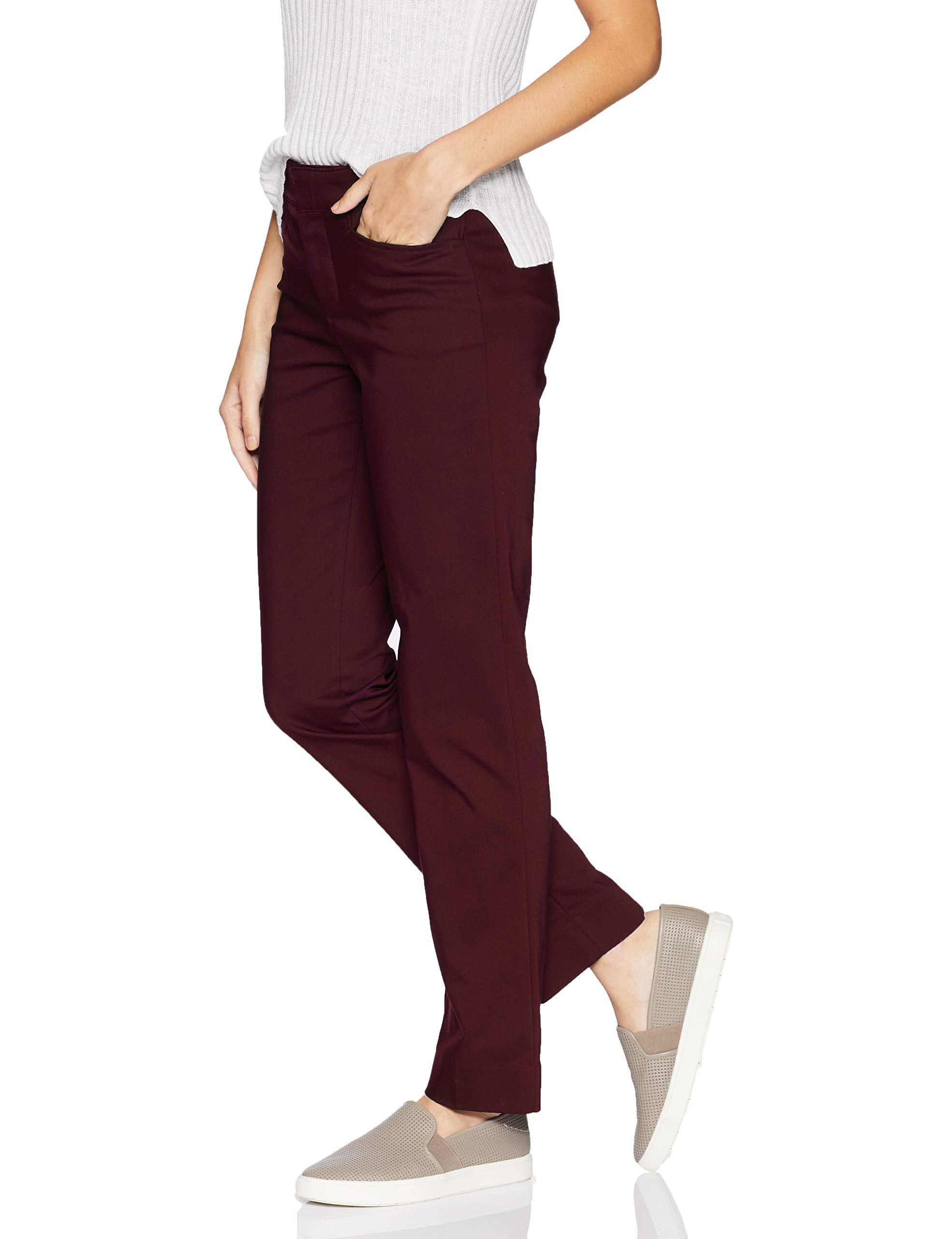 chaps Damen Skinny Double Cloth-Pant Hose, Business/Leger