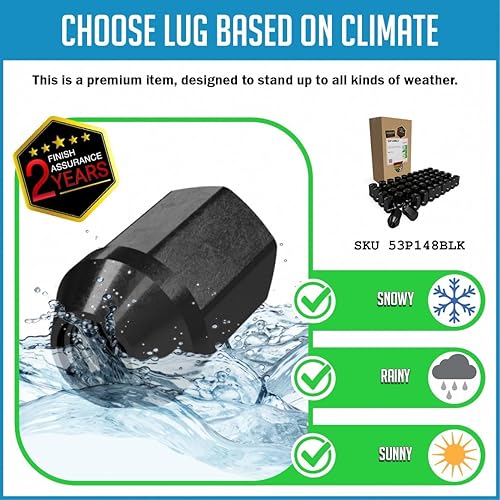 Vista 65 de Wheel Accessories Parts 20 piezas M14x1.5 14x1.5 Rosca corta camión corto 1.50 pulgadas de largo Tuercas estriadas cromadas 6 ranuras hexagonales