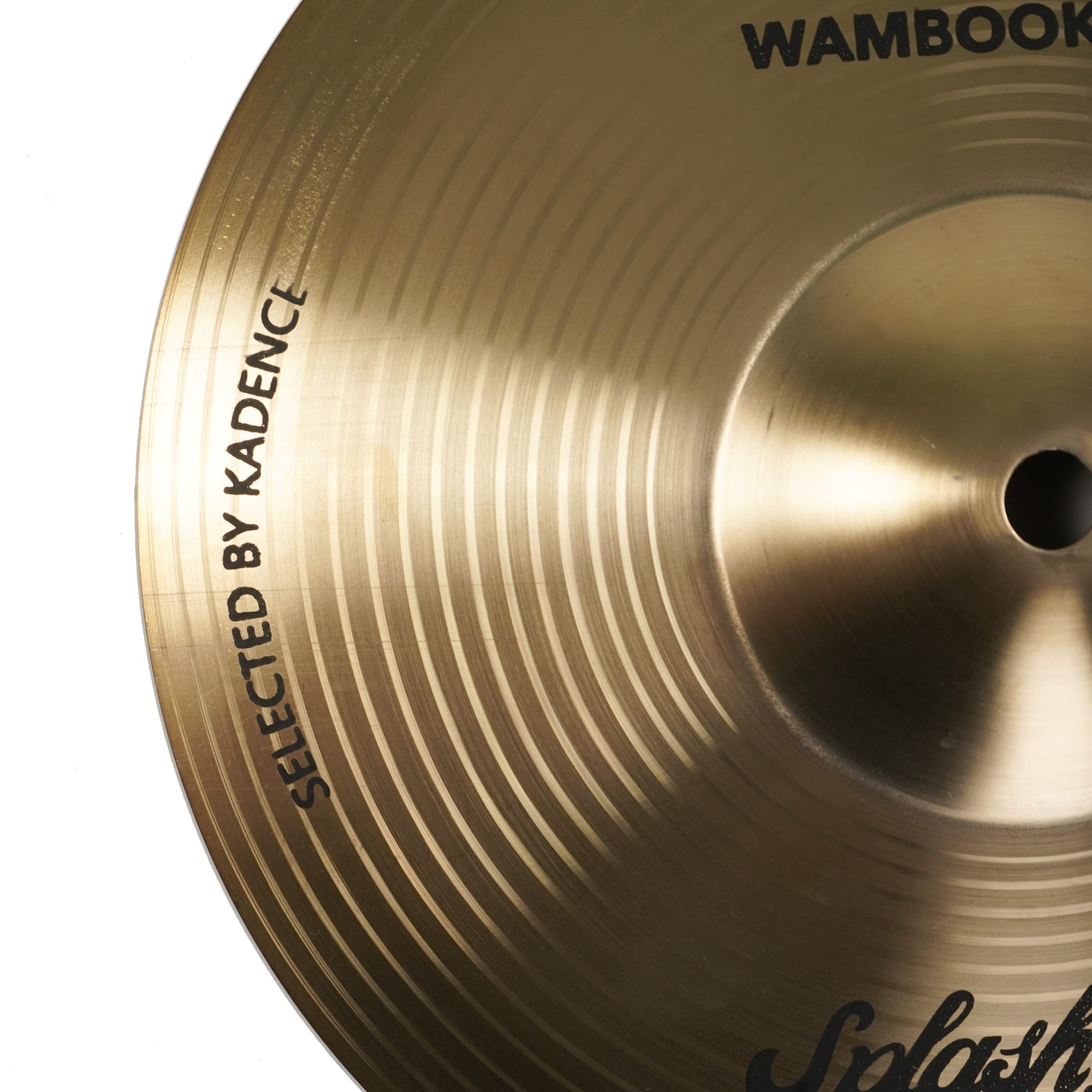 Cymbals HCS Plano Splash 10 pulgadas (25,4 cm) para batería – Acabado tradicional de aleación