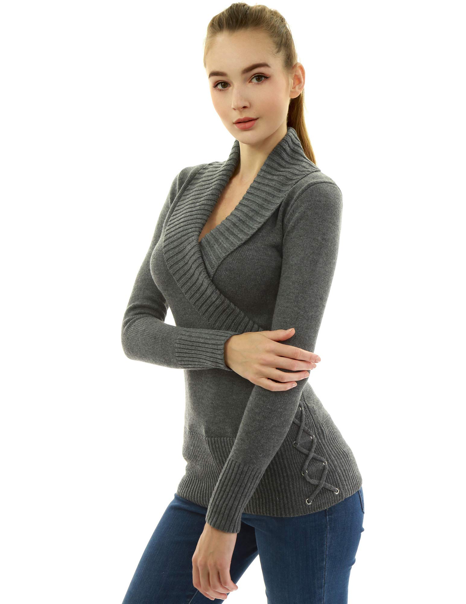 AmélieBoutik Damen Pullover, Blickdicht