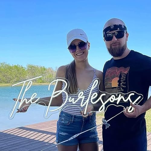 Custom Wedding Neon Signs, Personalised Name Neon Signs Customizable for Wall Decor, Large Wedding Led Neon Sign Personalized Party Home Decorations