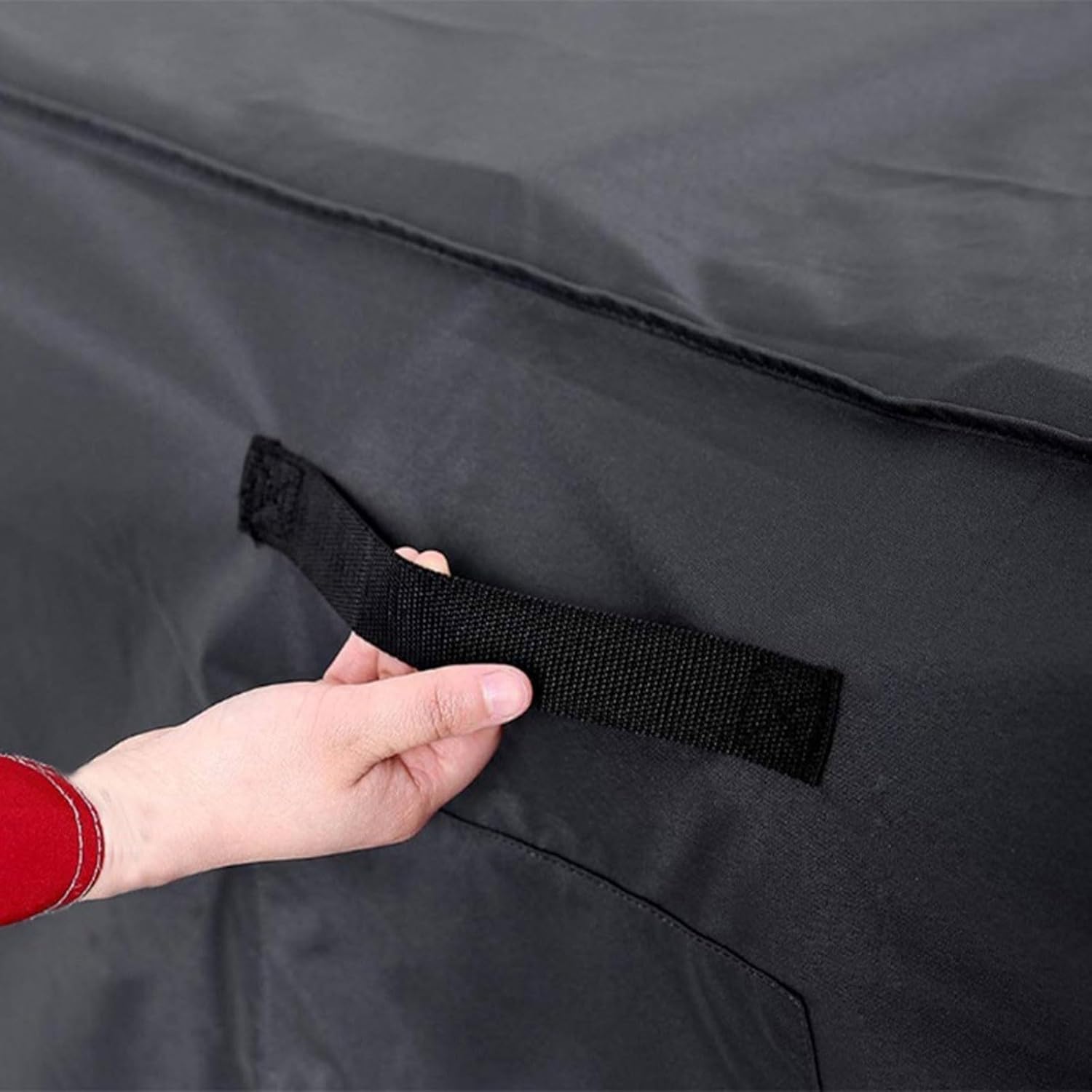 Windproof Waterproof Patio Furniture Cover for Outdoor Table Chair Sets, Heavy-Duty Oxford Fabric – All-Weather Protection for Gardens, Balconies(225cm*116cm*82cm)