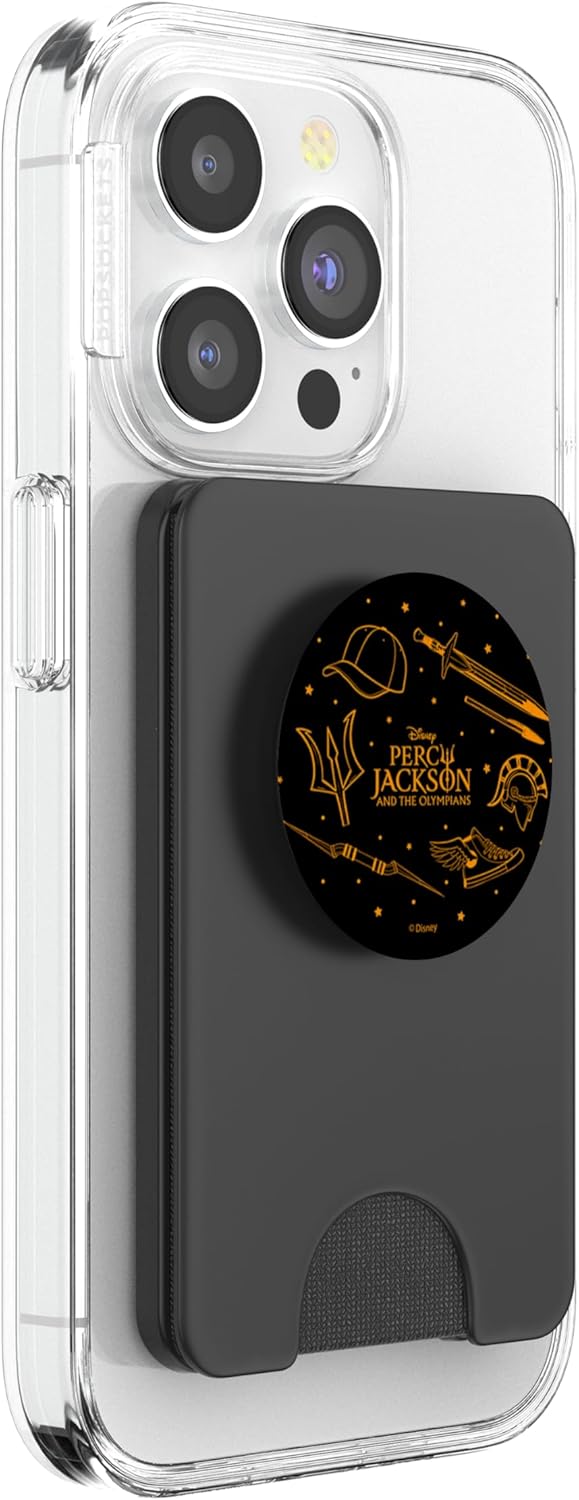 Disney Percy Jackson and the Olympians Icon Doodles PopSockets PopWallet for MagSafe