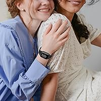 Vista 7 de Bandas compatibles con Garmin Venu/VenuSq Sq2/Venu2 Plus/Forerunner 55 165/Vivoactive 5, correas de liberación rápida de silicona suave de 0.787