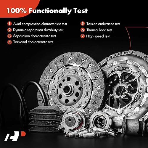 Miniatura 4 de A-Premium Chevrolet S10 Kit de embrague con cilindro esclavo de embrague compatible con Chevrolet S10 1996-2003 2.2L y GMC Sonoma 1996-2003 2.2L e