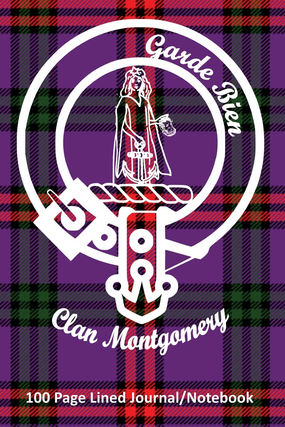 Clan Montgomery 100 Page Lined Journal/Notebook