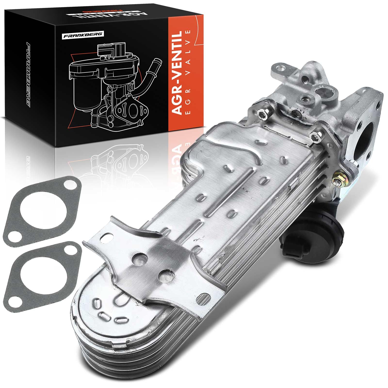 Frankberg ricircolo dei gas di scarico del radiatore della valvola EGR | Compatibile con: Altaea XL 5P5 5P8, T.o.u.r.a.n 1T1 1T2, A3 8P1, P.a.s.s.a.t 3C2, O.c.t.a.v.i.a II 1Z3