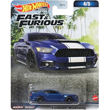 Hot Wheels HNW51 Fast and Furious 2019: Custom Mustang Retooled