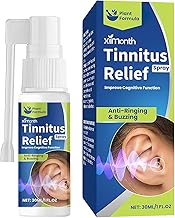 Tinnitus Relief Spray, Tinnitus Ear Aid Spray for Ringing Ears, Reduce Ear Noise Hearing Loss