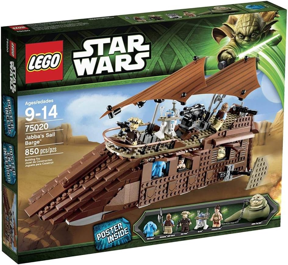 Star Wars Jabbas Sail Barge 75020