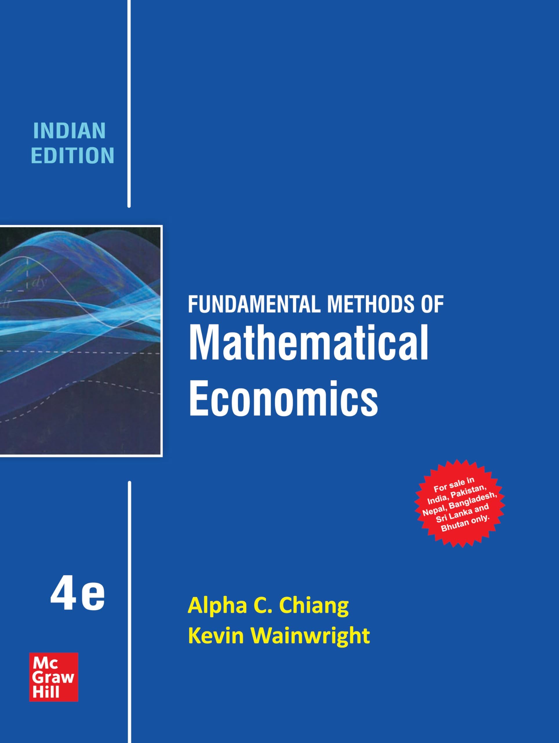 Fundamental Methods of Mathematical Economics - Indian Ed