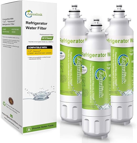 AQUALINK LT800P Refrigerator Water Filter Replacement for