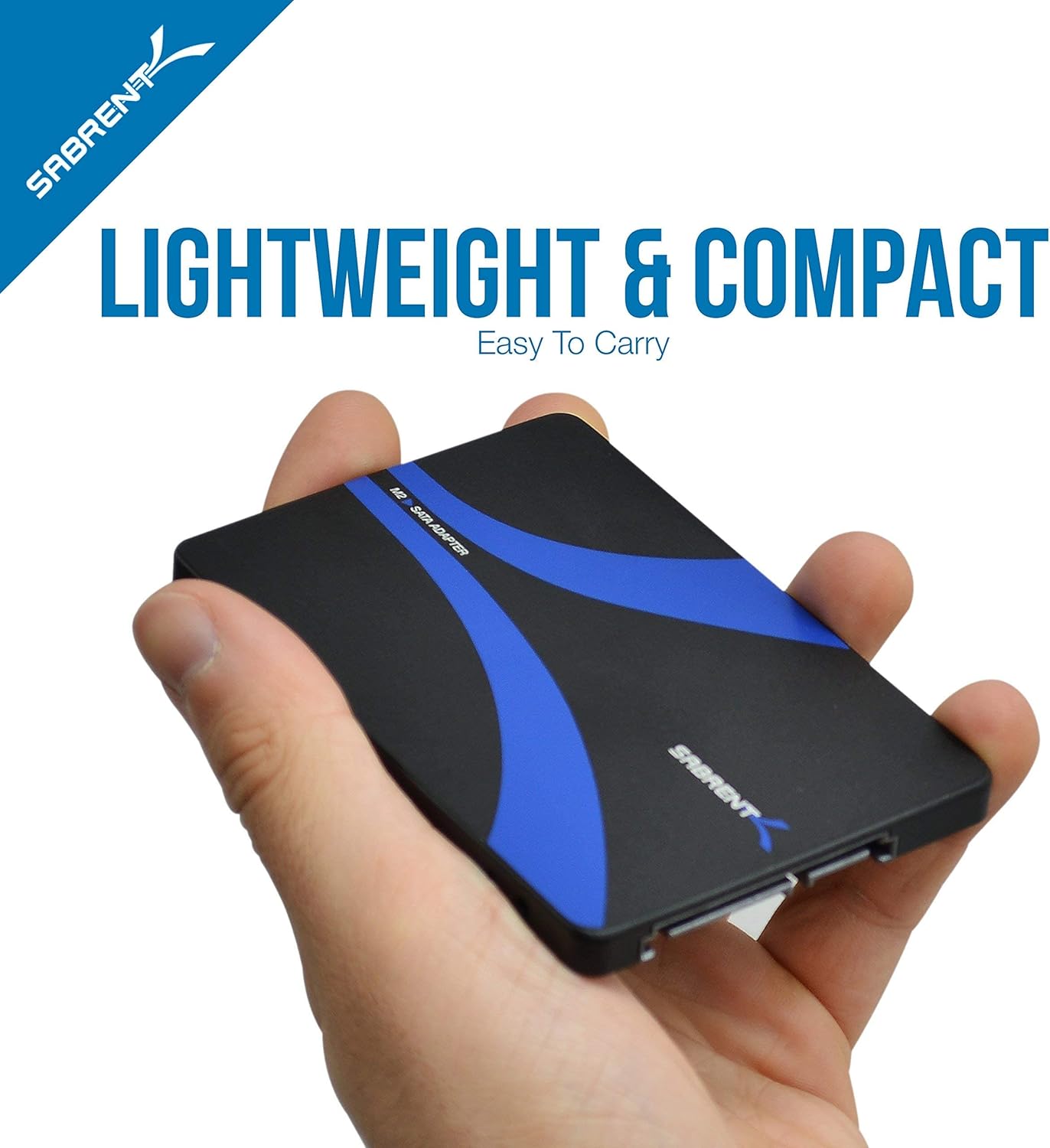 SABRENT M.2 SSD to 2.5-Inch SATA III Aluminum Enclosure Adapter + USB 3.0 to SSD / 2.5-Inch SATA I/II/III Hard Drive Adapter