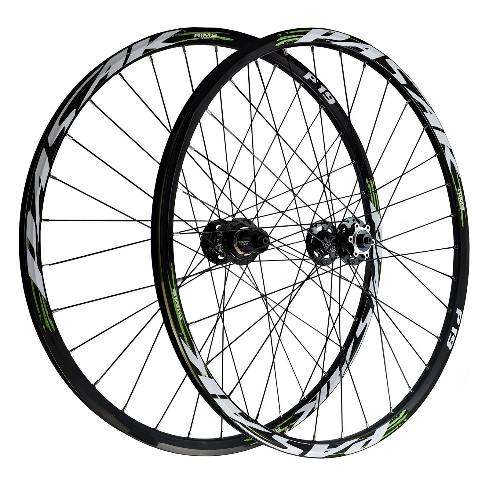 AuroraXQ Zestaw kół do roweru górskiego 66 77,5 69 cm, hamulec tarczowy ze stopu aluminium, koła piasty HG, kompatybilność z szybkim zwalnianiem, 7-12 prędkości i opona 3,5-6,5 cm (fioletowe, 66 cm)