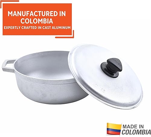 Vista 19 de IMUSA USA GAU-80560 - Mini caldero colombiano tradicional (horno holandés) para cocinar y servir, con capacidad para 0.7 qt.