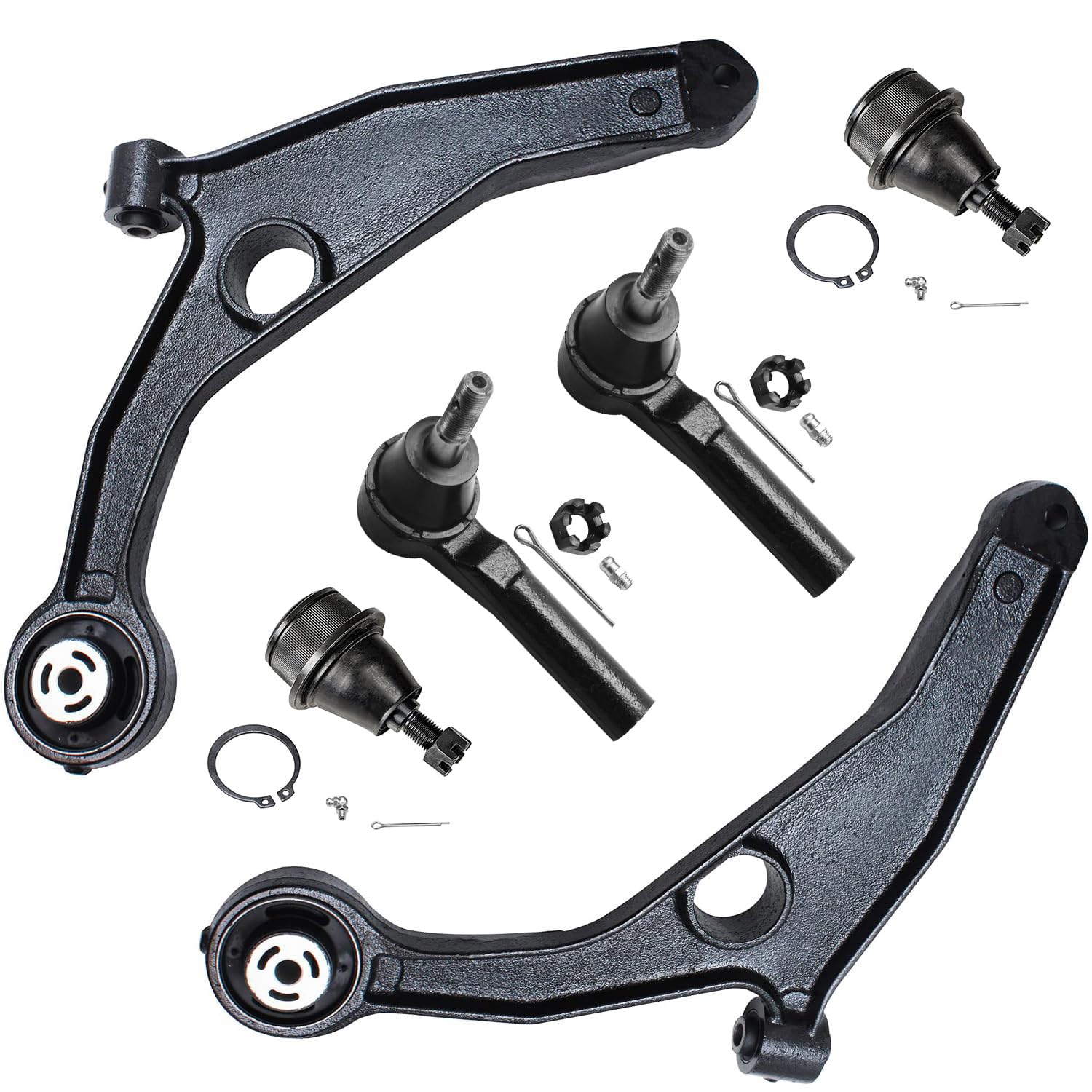 Detroit Axle - 6pc Front End Suspension Kit for Chrysler 200 Sebring