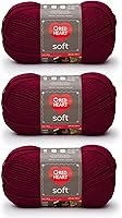 Vista 45 de RED HEART Hilo suave, negro