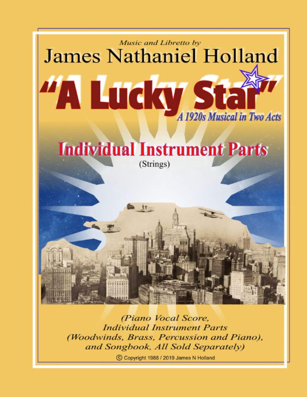 A Lucky Star musique années 20 livret cordes pour concert rétro