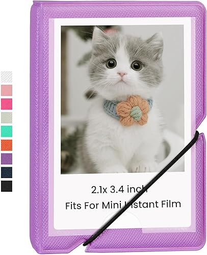 Miniatura 1 de Lifting Mini álbum de fotos con 28 bolsillos de 2 x 3 pulgadas, imágenes para cámara instantánea Fujifilm Instax Mini 7s 8 9 11 25 26 40 50s 90 Evo
