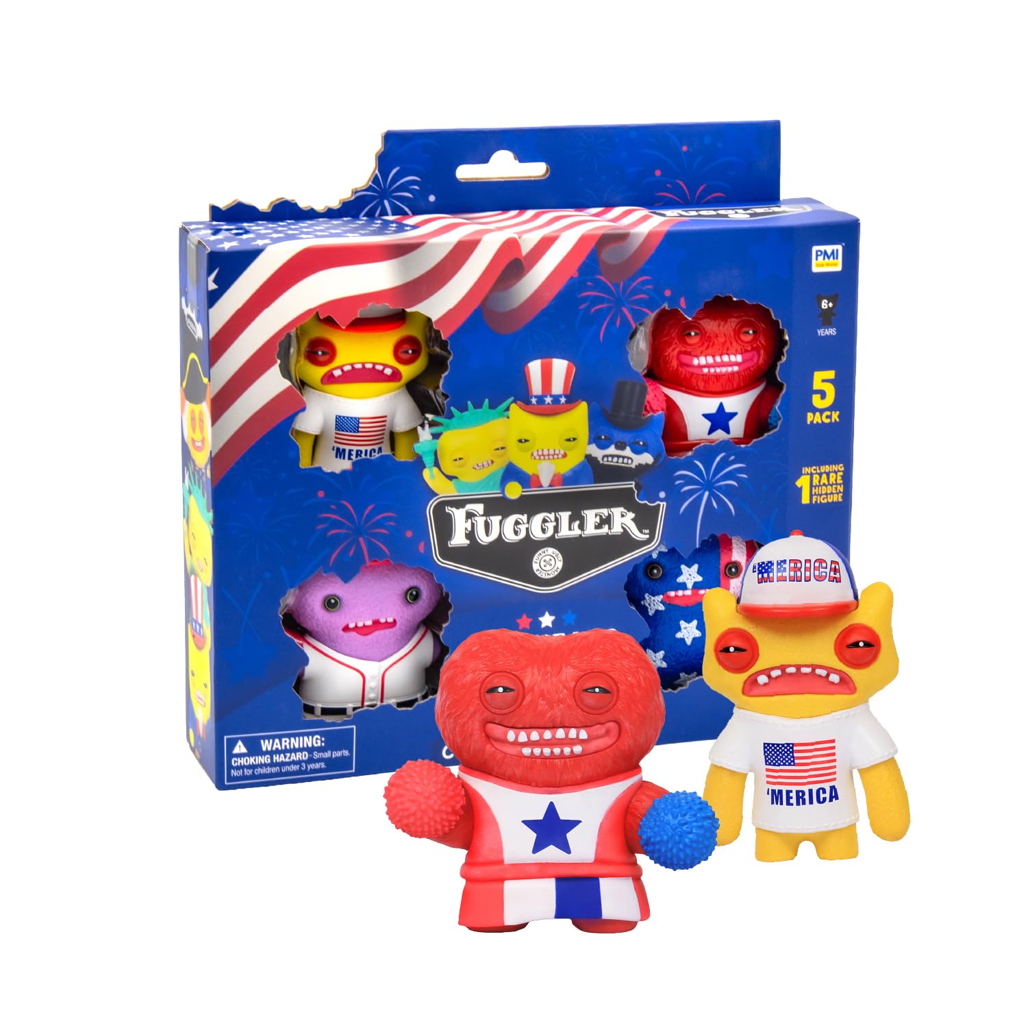 Amazon.co.jp: Fuggler USA 250周年記念コレクションフィギュア 5