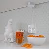 Made for Amazon Mount for Echo Dot (3rd Gen) – Installs in Minutes with Included 3M Strips Or Screws - White