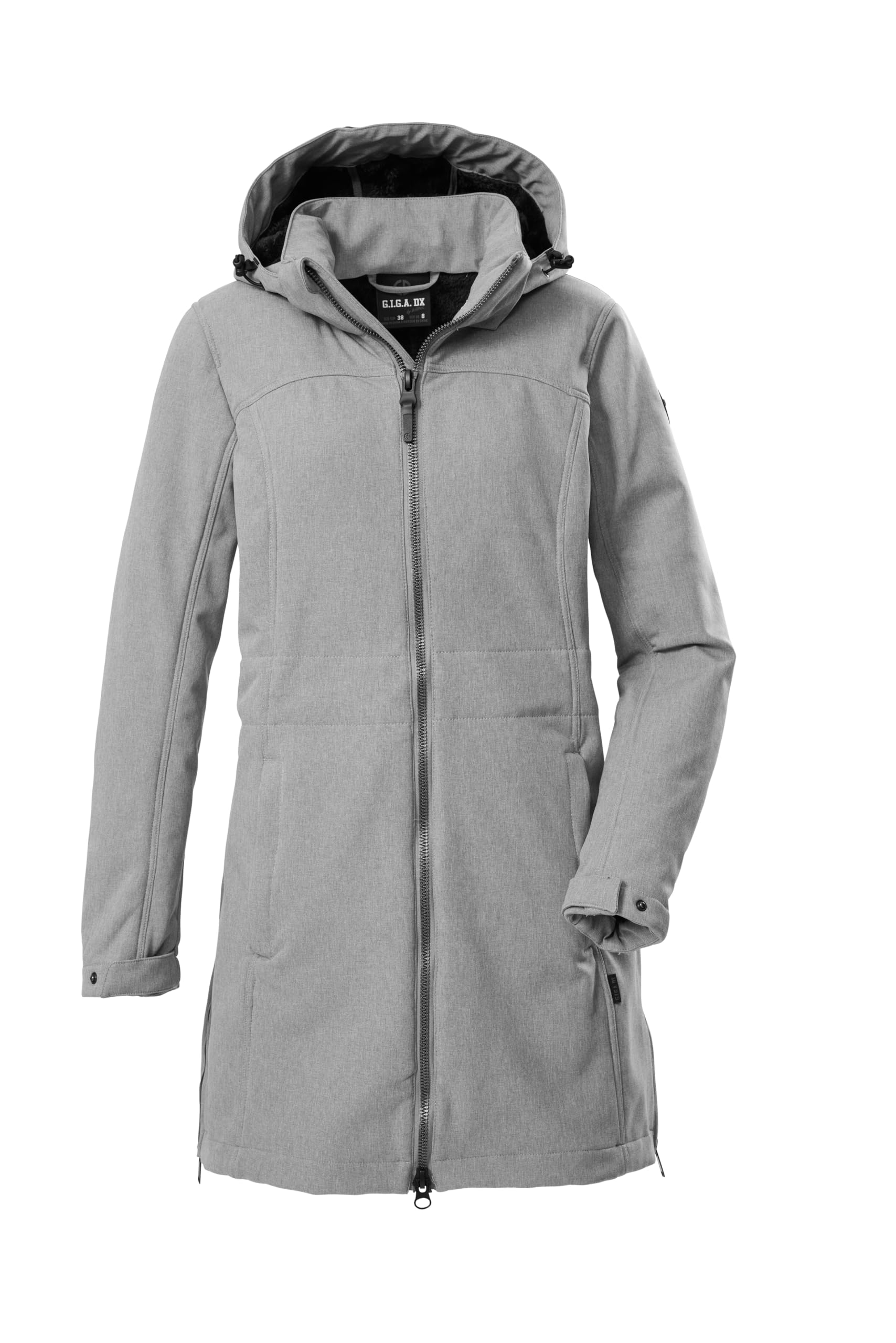 G.I.G.A. DX Gw 34 Wmn Sftshll Prk Parka softshell/parka avec capuche amovible Femme