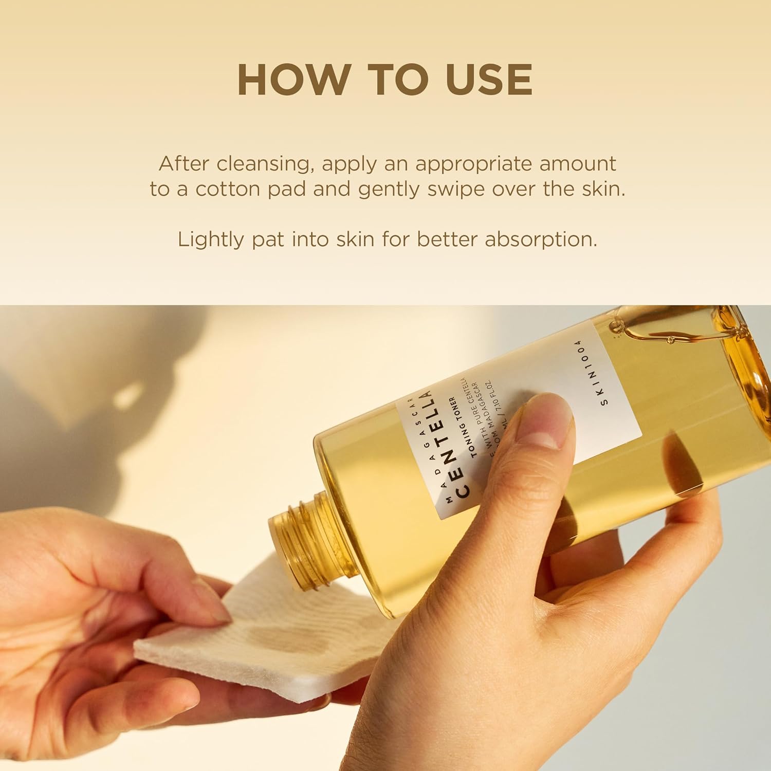 SKIN1004 Centella Toning Toner 13.52 fl.oz, 400ml, Korean Face Toner with Madagascar Centella Asiatica & Hyaluronic Acid for Hydrating, Soothing and Moisturizing, PHA Exfoliator, Korean Skin Care - Image 8