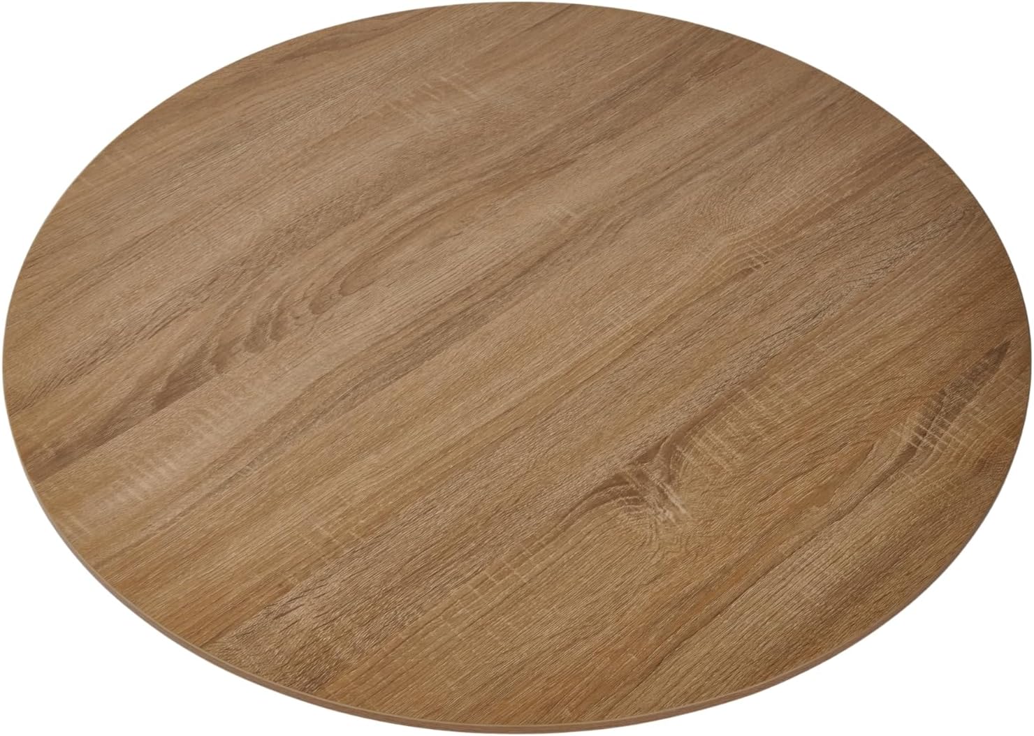 SSWBasicsCaramel Oak Wood Topper for Round Clothing Racks - Fits 36" Round Racks - Topper Only (Rack Not Included)