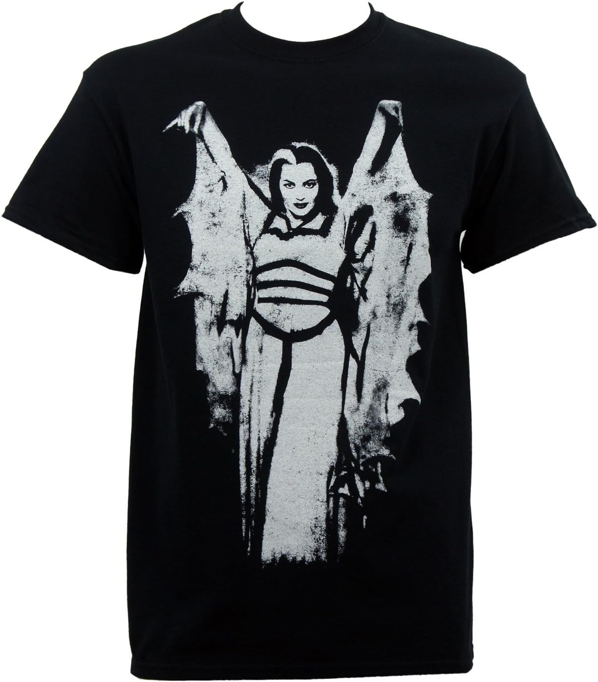 Rock Rebel The Munsters Men's LilyBat Wing T-Shirt Black