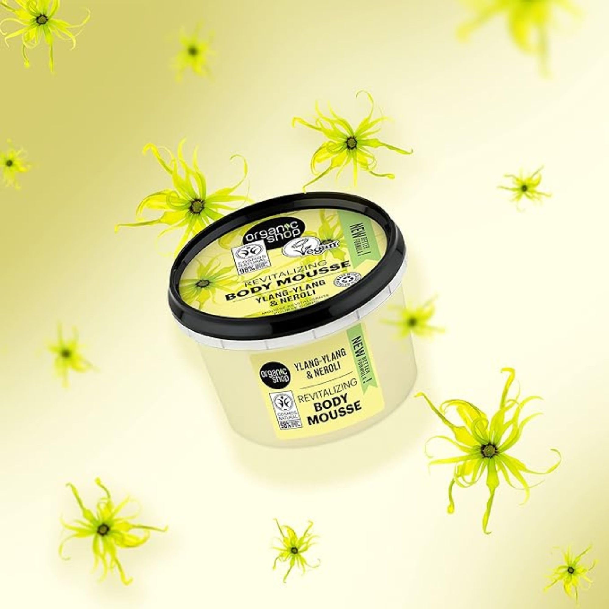 Organic Shop Body Mousse Ylang Ylang & Neroli 250ml