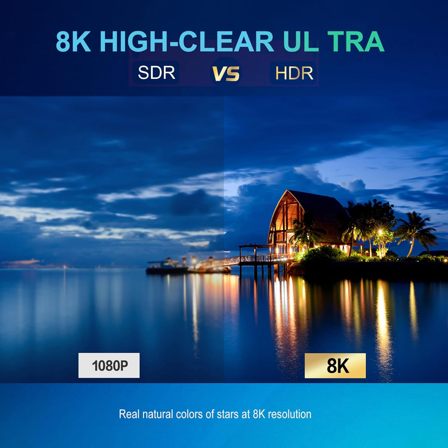 Image showing dual-band 2.4G and 5G WiFi connectivity with a smartphone mirroring to the projector
