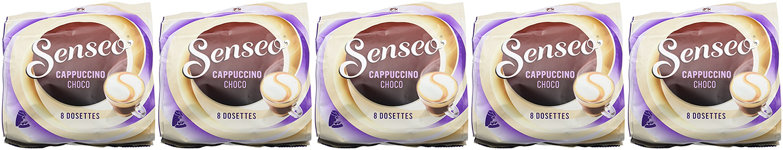 Senseo Café 80 Dosettes Cappuccino Choco (lot de 10 x 8)
