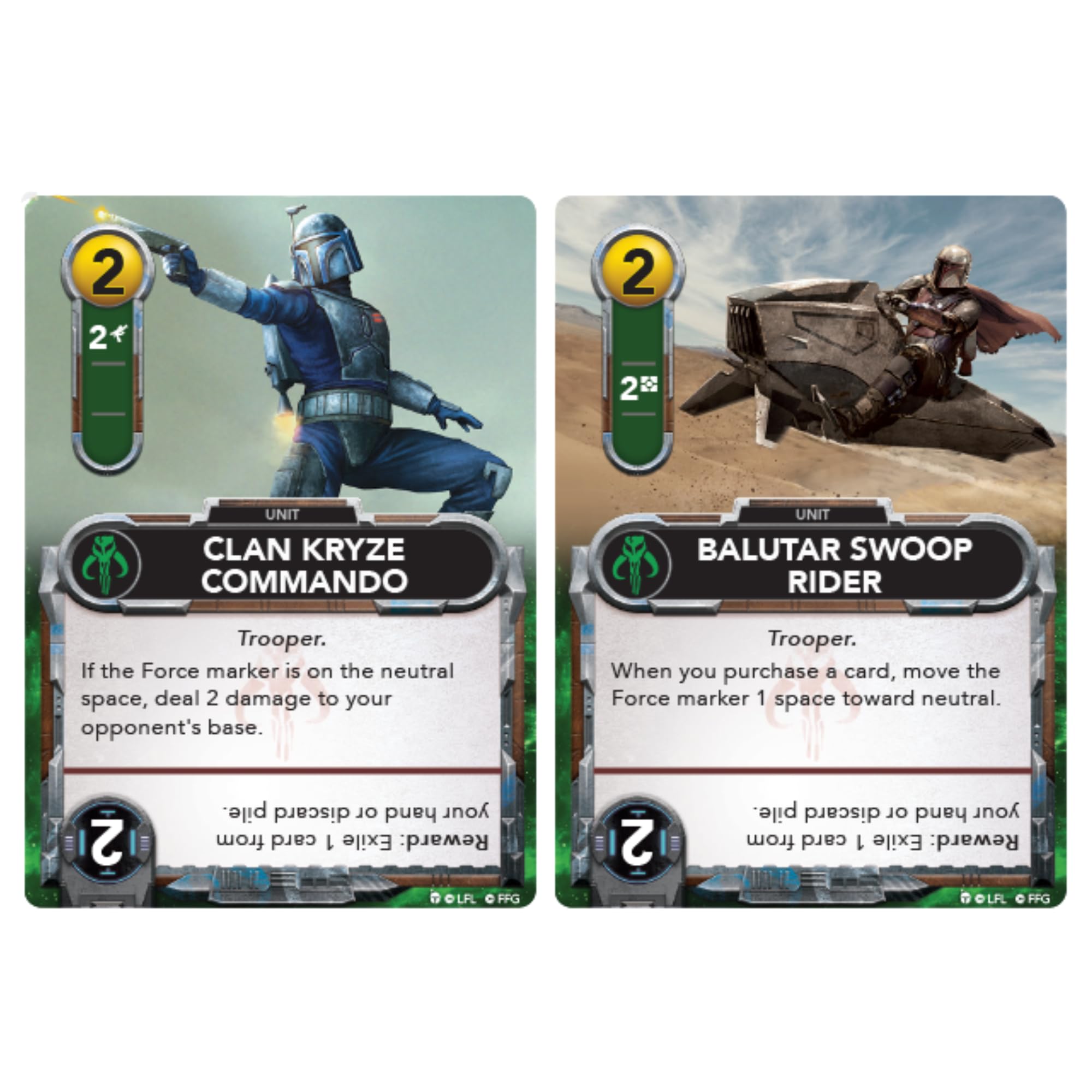 Asmodee Star Wars: The Deckbuilding Game The Mandalorian Faction Pack